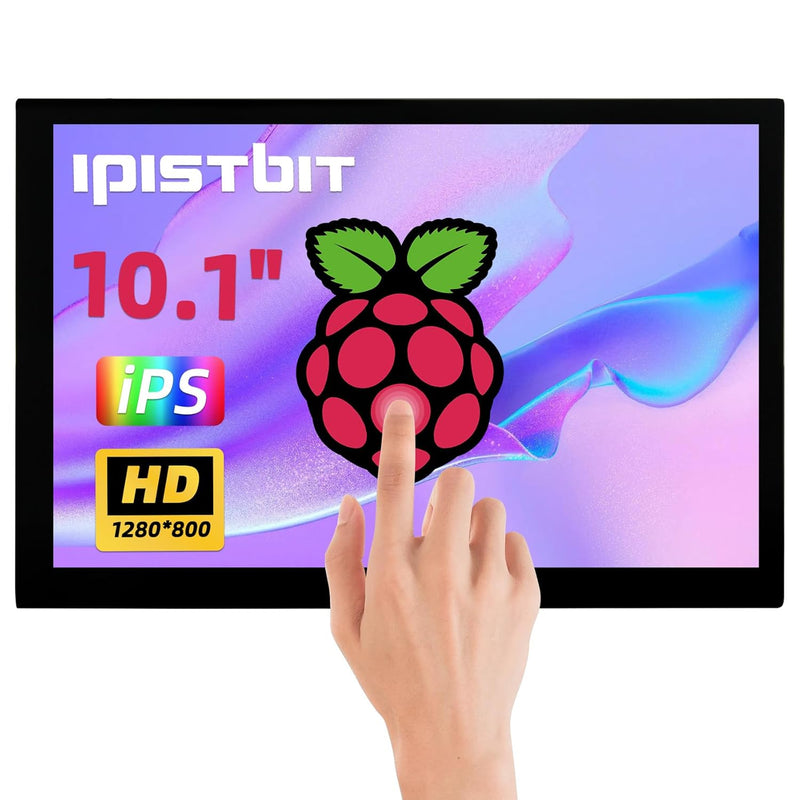 Raspberry Pi Screen, 10.1 Inch Touch Screen Monitor 1280 X 800 Hdmi Monitor, H