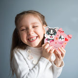 Dog Valentines Day Cards For Kids Classroom 30Pcs Kids Valentines Day Cards With Envelopes Puppy Valentine Exchange Cards Valentines Day Greeting Cards For Girls Boys Classroom Gift Exchange