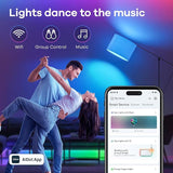A21 Smart LED Light Bulbs 4 Pack 1600LM RGBWW WiFi Smart Bulbs Alexa Apple Home SmartThings Compatible