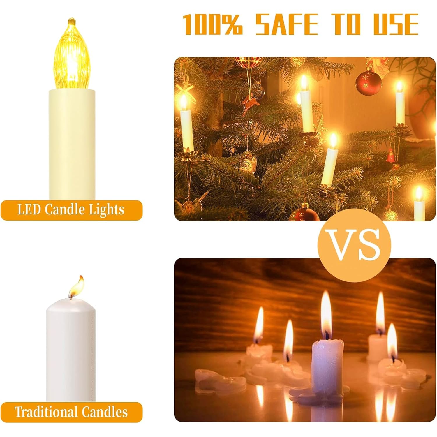 30Pcs Led Flameless Candles Battery Operated Christmas Tree Candles With Remote, Button Cell Battery, Timer, Dimmer Battery Candle Flickering Warm Light Window Candle Christmas Home Decor