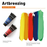 Acrylic Paint Set,24 Colors 0.74 Oz/22Ml Tubes,Highly Pigment Art Paints For Canvas,Wood,Fabric,Paper, Giftable Choice For Artists,Beginner To Pro (24 Colors)