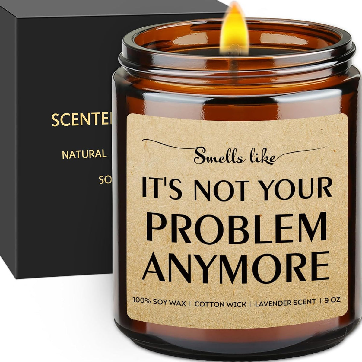 Smells Like Its Not Your Problem - Retirement Gifts For Women & Men: Happy Retirement, Going Away & Farewell Gifts For Coworker, Girlfriend, Wife, Boss, Sister, Mom