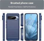 Pixel 9/9 Pro Case, Flexible TPU, Military Grade Drop Protection, Slim Fit, Blue