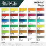 PanPastel Artist Pastels by GOLDEN, Painting Set, 30 Color, Professional Artist Pastels, Unique Pan Format (cake-like)