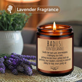 Scented Candle, Congratulations Gifts, Inspirational Candles For Women, Men, Friend - New Job, Promotion, Sobriety Gifts - Funny Graduation, Proud Of You, Sober, You Did It, Motivational Ideas