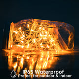 12 Pack Battery Operated Fairy String Lights 7 Feet 20 Led Waterproof Silver Wire Firefly Starry Moon Lights For Bedroom