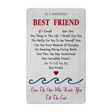 Valentines Day Card For Best Friend Women Friendship Long Distance Easter Wedding Mother'S Day Gifts
