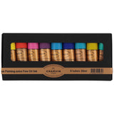 Extra Fine Professional Oil Paint Set For Artists, Intense Colors - Bonjour Set Of 9, 20 Ml Tubes, Finely Milled, Non-Yellowing Artist Oil Paints In French Riviera-Inspired Hues