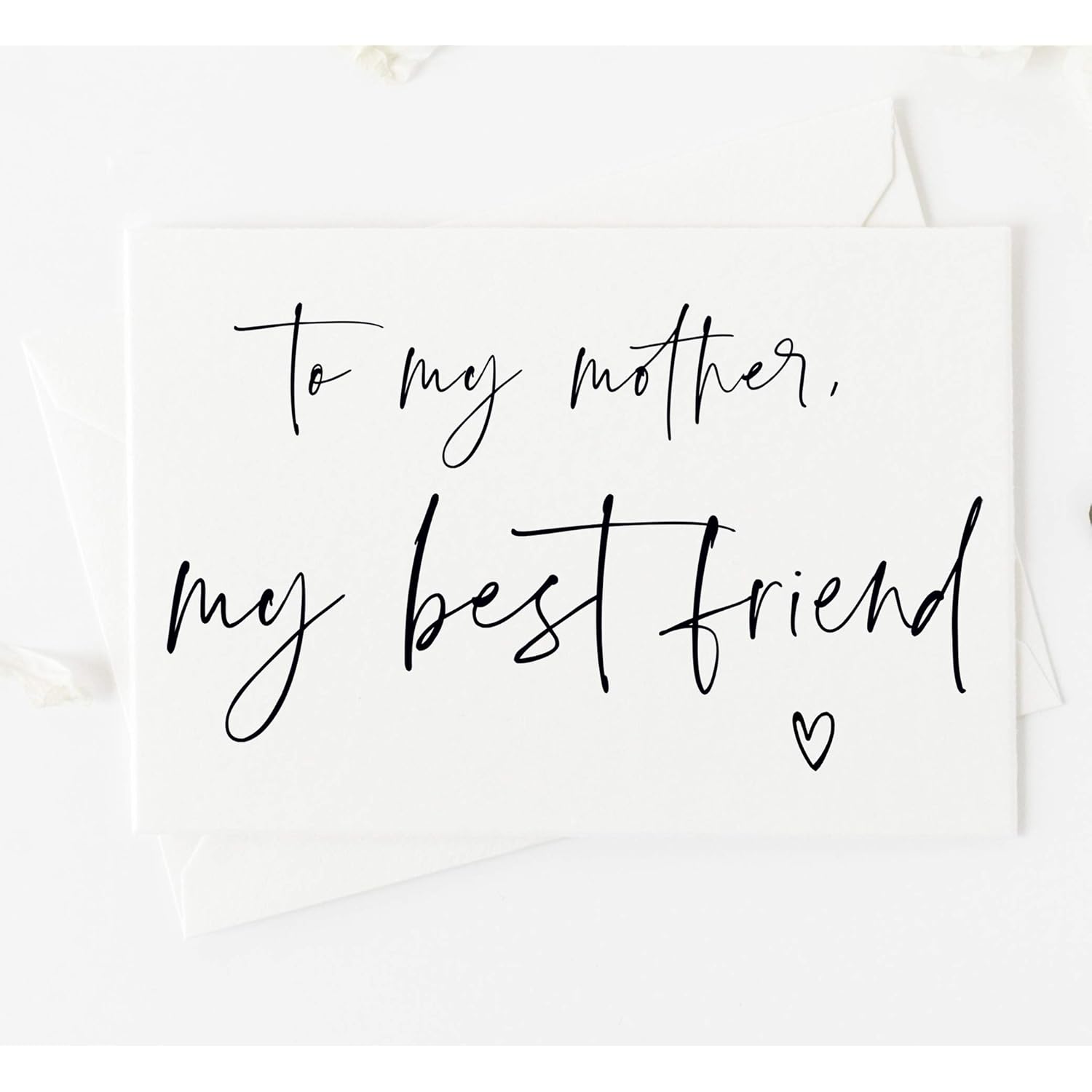 Mother Of The Bride Card, To My Mother My Best Friend, Wedding Day Gift For Mother Of The Groom