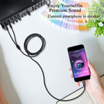 Usb C To 1/4" Audio Cable, Type-C To Dual 6.35Mm Ts Splitter For Iphone, Macbook, Galaxy, Mixer, Amp, Speaker, 6 Feet