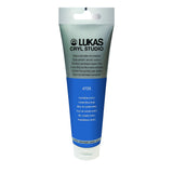 Lukas CRYL Studio Artist Acrylic Paint, Cobalt Blue Hue, 125 ml Tube - High Pigment Acrylic Paints for Canvas Painting, Large Scale Works - Medium-Viscosity, Water-Mixable, Fast Drying