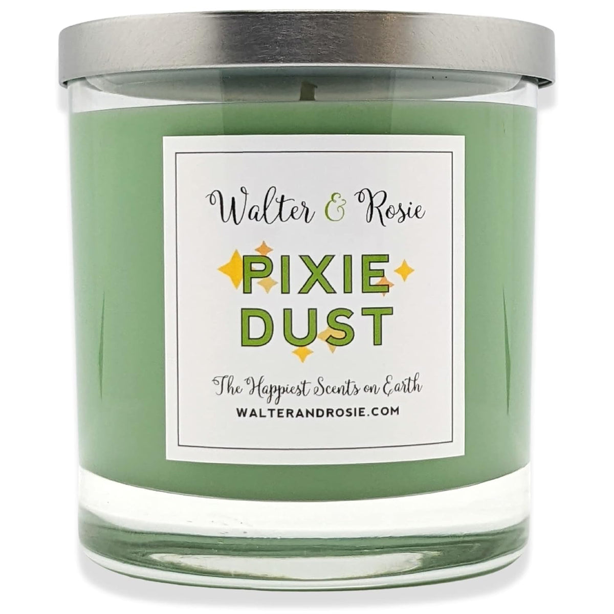 - Pixie Dust Candle 11 Oz - Scented Candle - Inspired By Peter Pan - Soy Wax Blend - Up To 40 Hrs - Long Burning Candle - Reuseable Glass Jar