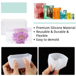 Rectangle Resin Molds, 6Pcs Cube Silicone Molds, Resin Epoxy Casting Molds For Diy Ornaments Crafts Projects, Candles, Soaps, Dried Flower Leaf, Insect Specimen
