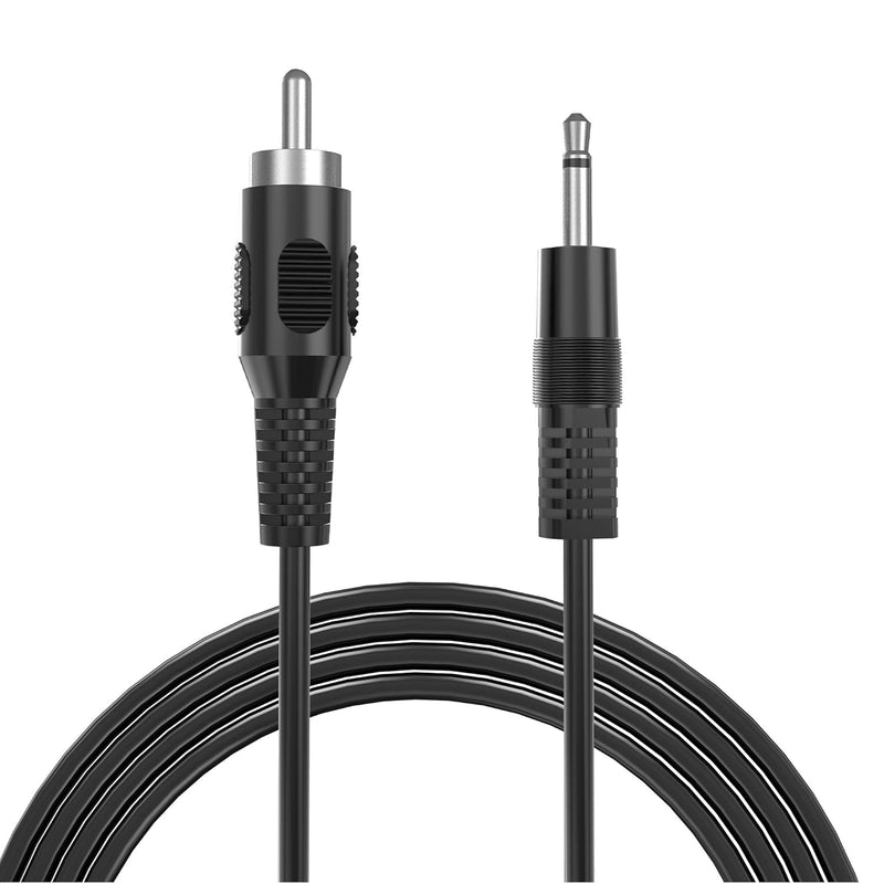 Rca To 3.5Mm Mono, 6Ft 3.5Mm 1/8 Inch Mono Male Plug To Rca Male Audio Cable A