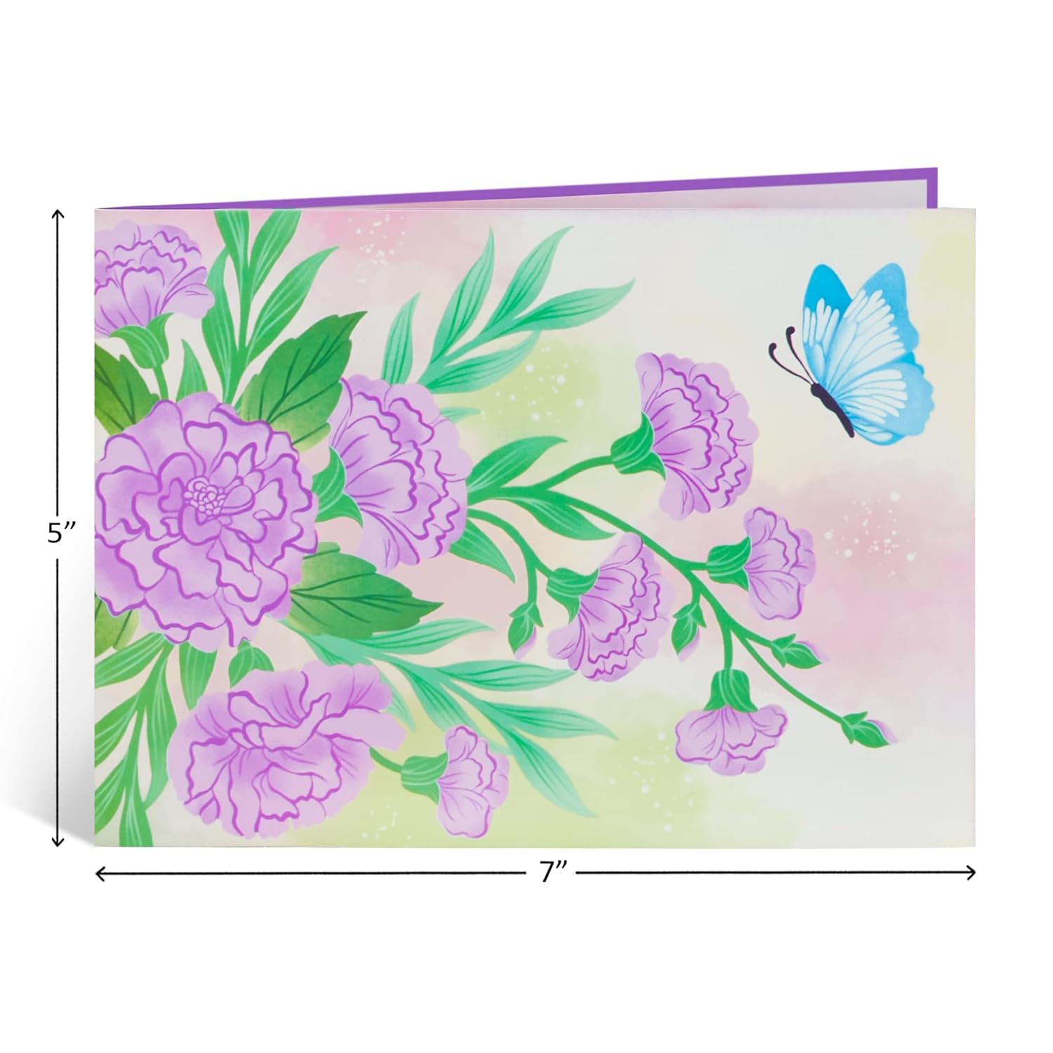 Best Mom Ever Pop Up Cards, Carnations, 3D Greeting Cards, Gift For Birthday, Mothers Day, Anniversary, Valentines Day, Mom, Stepmom, Mother In Law, 5X7 - Includes Envelope And Message Note
