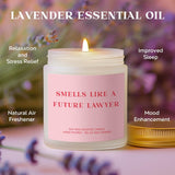Lawyer Gifts For Women - Cool Gifts For Lawyers - Law School Graduation Decorations - Scented Candle