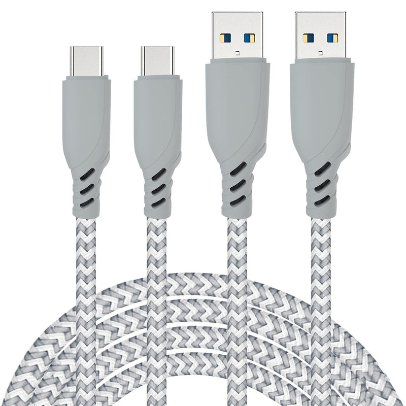 Usb C Charger Cable 10-Ft 2Pack Cord For Samsung Galaxy A20 A21 A01 A32 A42 A5