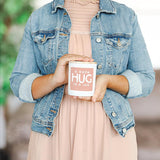 Vanilla Candle - A Warm Hug In A Jar, Thinking Of You, Homesick & Get Well Soon Candle, Cdl1048