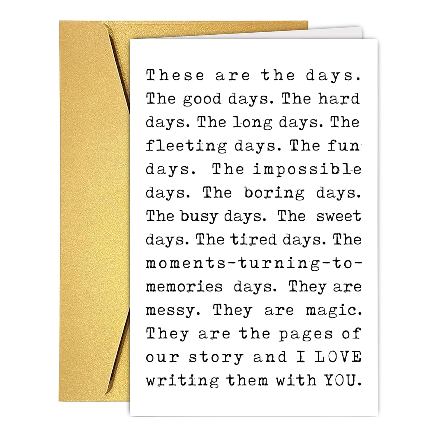 Heartfelt Valentine'S Day Card For Women Men, Romantic Anniversary Card&Gift For Husband Wife Couple Partner Spouse, Love You Card For Boyfriend Girlfriend, I Love You Cards For Fiance Fiancee Him Her