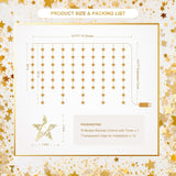 Star Curtain Lights, Warm White Window Lights 70 Stars Hanging Light With Remote Fairy Led Twinkle String Lights Home Be