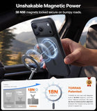 Strong Magnetic Shockproof Black Case for iPhone 18 Pro 4X Military Grade Protection Cover