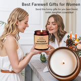Coworker Christmas Gifts,Funny Abandonment Candle,Friends Going Away, Retirement Gifts For Women,Teacher,Men,Goodbye,Going Away,New Job, Farewell Gift For Coworkers,Boss,Work Bestie,Best Friend,Woman