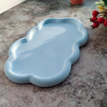 Cloud Shape Tray Silicone Mold Storage Tray Container Mold For Resin Concrete Jewelry Trinket Plate Dish Vanity Candle Holder Mold For Epoxy Resin Casting Creative Art Craft Home Decor
