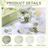 600 Pcs Sage Green Silk Rose Petals Artificial Flower Petals For Wedding Flower Girl Basket Aisle Scatter Dinner Centerpieces Party Bridal Shower Romantic Night Decor