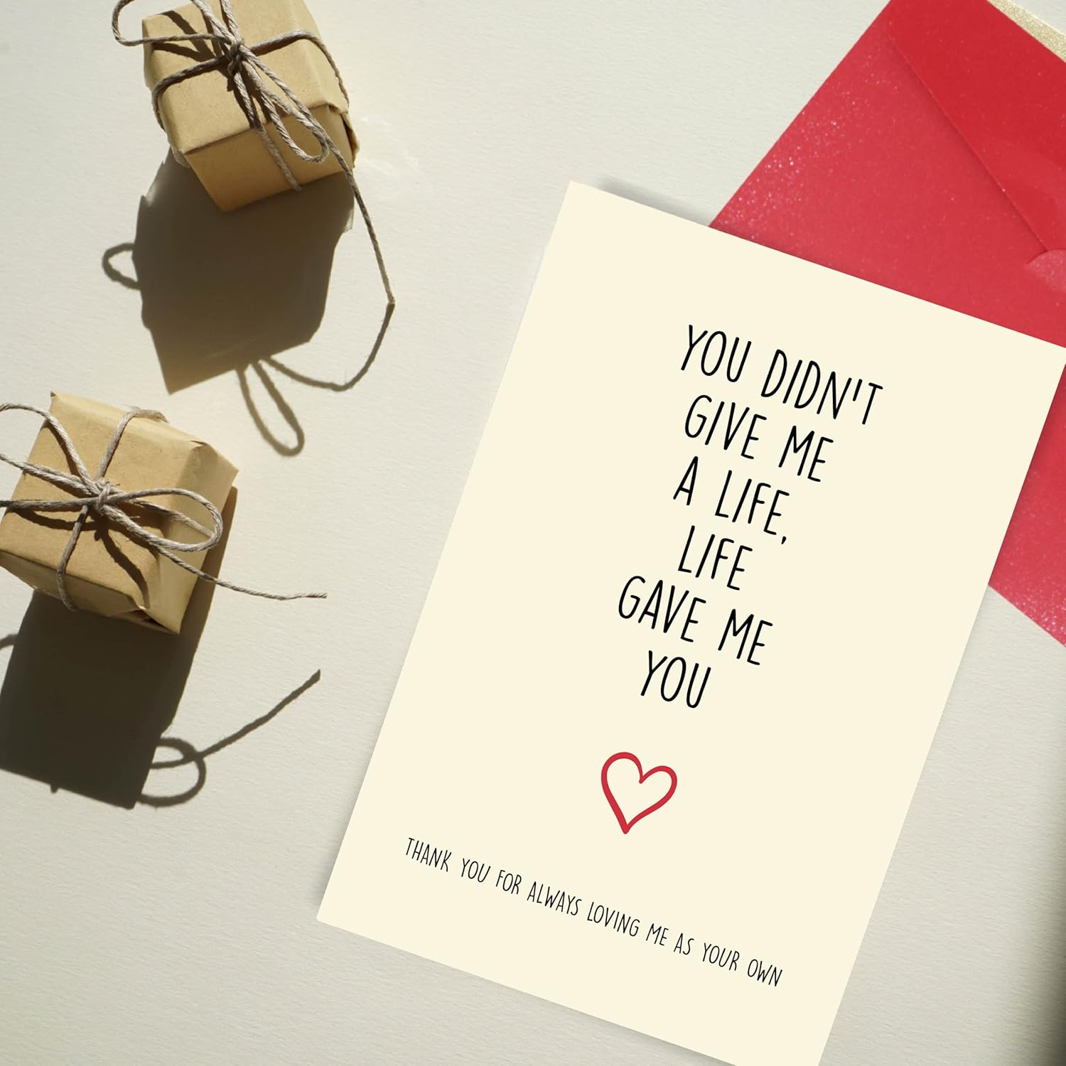 Valentines Day Card For Mom And Dad – Sweet Bday Card With Envelope For Him Or Her – Happy Birthday Mom And Dad – Birthday Gifts For Loved Ones