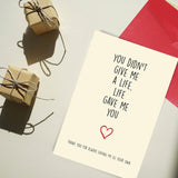 Valentines Day Card For Mom And Dad – Sweet Bday Card With Envelope For Him Or Her – Happy Birthday Mom And Dad – Birthday Gifts For Loved Ones