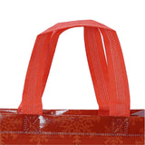 Christmas Gift Bags Tote-Bag With Handles - 12 Pack Reusable Non-Woven Xmas Party Supplies Presents Holiday Santa Claus Merry Christmas Pattern For New Year'S Shopping L8.6"Xh9"Xw4.3"(L22Xh23Xw11Cm)