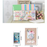 Paper Card Making Kits Colorful Handmade Greeting Card Kits Diy Making Material Set For Birthday Invitation, Thanksgiving, Christmas,Holiday,Baby Shower