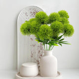 36Pcs Dandelion Artificial Flowers, Artificial Flowers For Decoration Fake Plants Bouquet Plastic Flowers For Home Decoration Wedding Decor Flower Arrangment Green