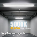 16 Pack 4FT T8 LED Bulbs 18W 2400LM 5000K Type A B Plug and Play Ballast Bypass Tubes