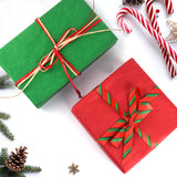100 Sheets Christmas Tissue Paper Red And Green Gift Wrapping Paper For Xmas Wrapping Presents, Diy Crafts Supplies(14 X 20 Inch)