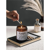 Funny Christmas Teacher Gifts Candle, Teachers Appreciation Gift For Women Her, Graduation Thanks Appreciation Week Gift, Teacher Can Do Anything Candle, Sandalwood Rose Scent