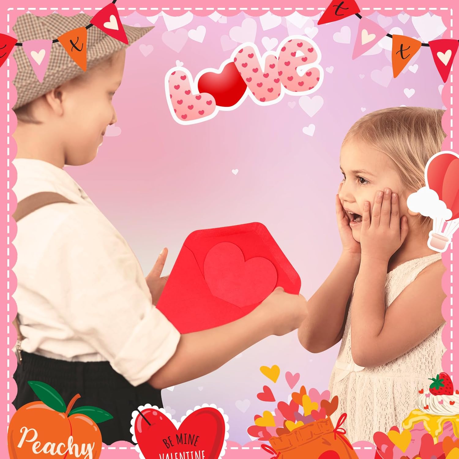 240 Pack Valentine'S Day Cards With Envelopes Bulk Heart Shaped Greetings Blank Cards With Envelopes 4.13 X 2.76 Inch For Happy Valentine'S Day Anniversary(Mixed)