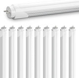 10 Pack 4FT T8 LED Tube Lights 18W 2400LM 6000K Type A B Fluorescent Replacement