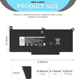 F3YGT Laptop Battery Replacement for Dell Latitude 7280 7480 7490 E7480 E7490