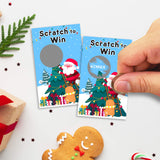 Christmas Scratch Off Cards (40 Pack) Christmas Party Game For Holiday Events - Groups, Adult - Festive Raffle Tickets For Prize Drawings Choice Christmas Star
