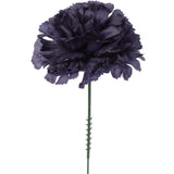 Box Of 100: Artificial Carnation Flower Picks | 5" Long | 3.5" Wide | Navy Blue | Floral Picks | Crafting Supplies | Parties & Events | Home & Office Decor