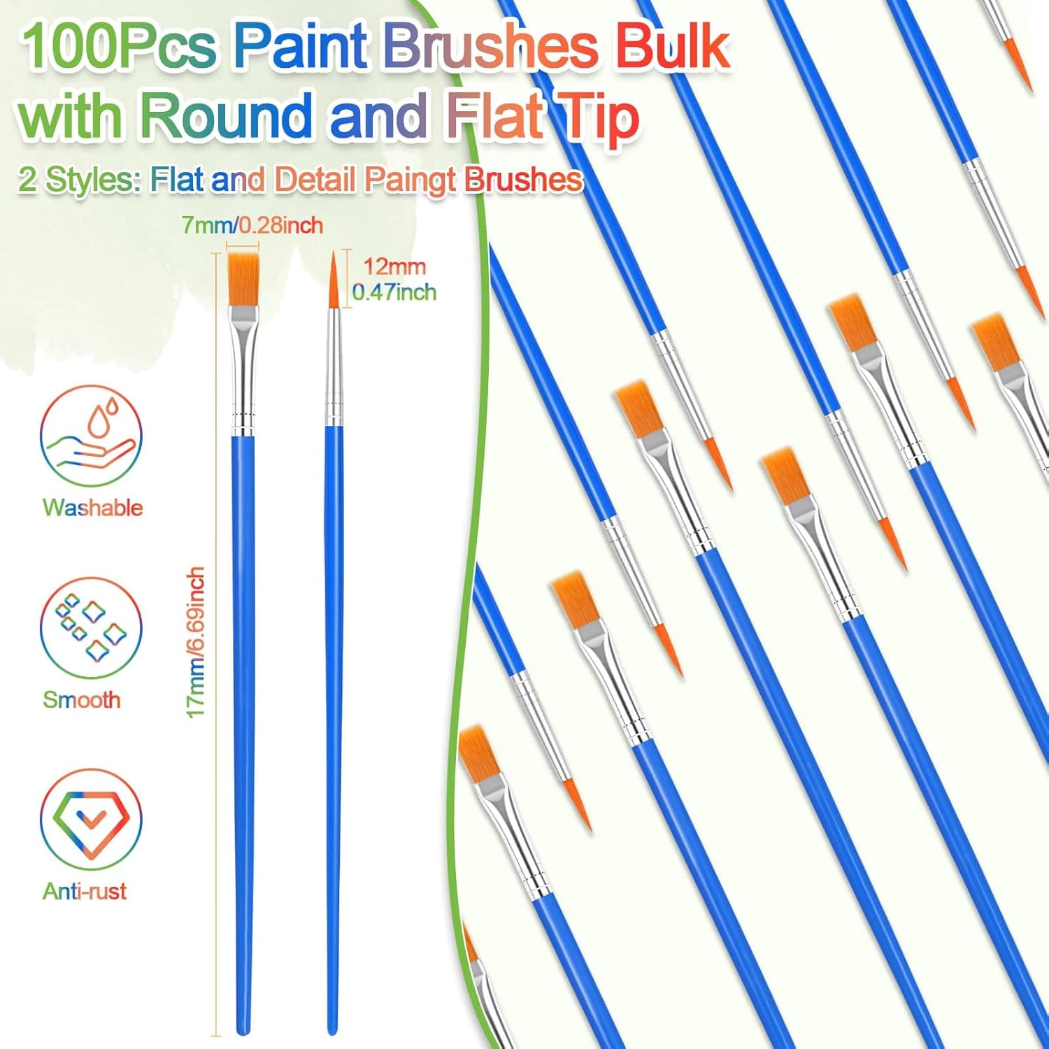 400 Pcs Mini Paint Acrylic Set For Adults, 12 Colors Acrylic Bulk Paint Kit With Paint Brushes For Canvas Clay Model Crafts Paint Party Favors Halloween Painting Supplies