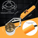 Lead Melting Pot, Lead Melting Pot For Fishing & Bullets Molds Kit, Electric Melting Pot For Lead, Crucibles For Melting Metal, Suitable For Fishing Weight Molds & Metal Pendant ?Diy?300W?