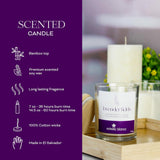 Lavender Fields Candle 7Oz – Best Smelling Soy Candle, Non Toxic, Long Lasting, Gift For Women, Natural Soy Wax, Home Decor & Spa Ambience, Aromatherapy, Relaxing Home Scent