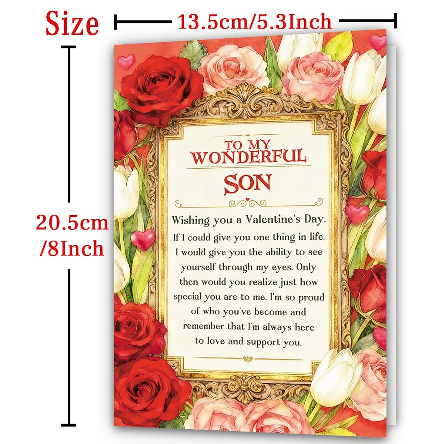 Valentines Day Card For Son, Valentine'S Day Gifts For Son