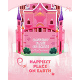 Castle Pop Up Card For Girl - 3D Valentine'S Day Card With Envelope, Happiest Place On Earth, Cartoon Decor Gifts For Kids Daughter Sister Niece Women On Birthday Valentines All Occasion