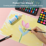 Masking Fluid Pen For Watercolor Painting And Various Art Projects,Watercolor Masking Fluid,100Ml Art Masking Fluid,Artists Watercolor Medium,Masking Fluid Pen,Blue Liquid Pigment Drawing Gum