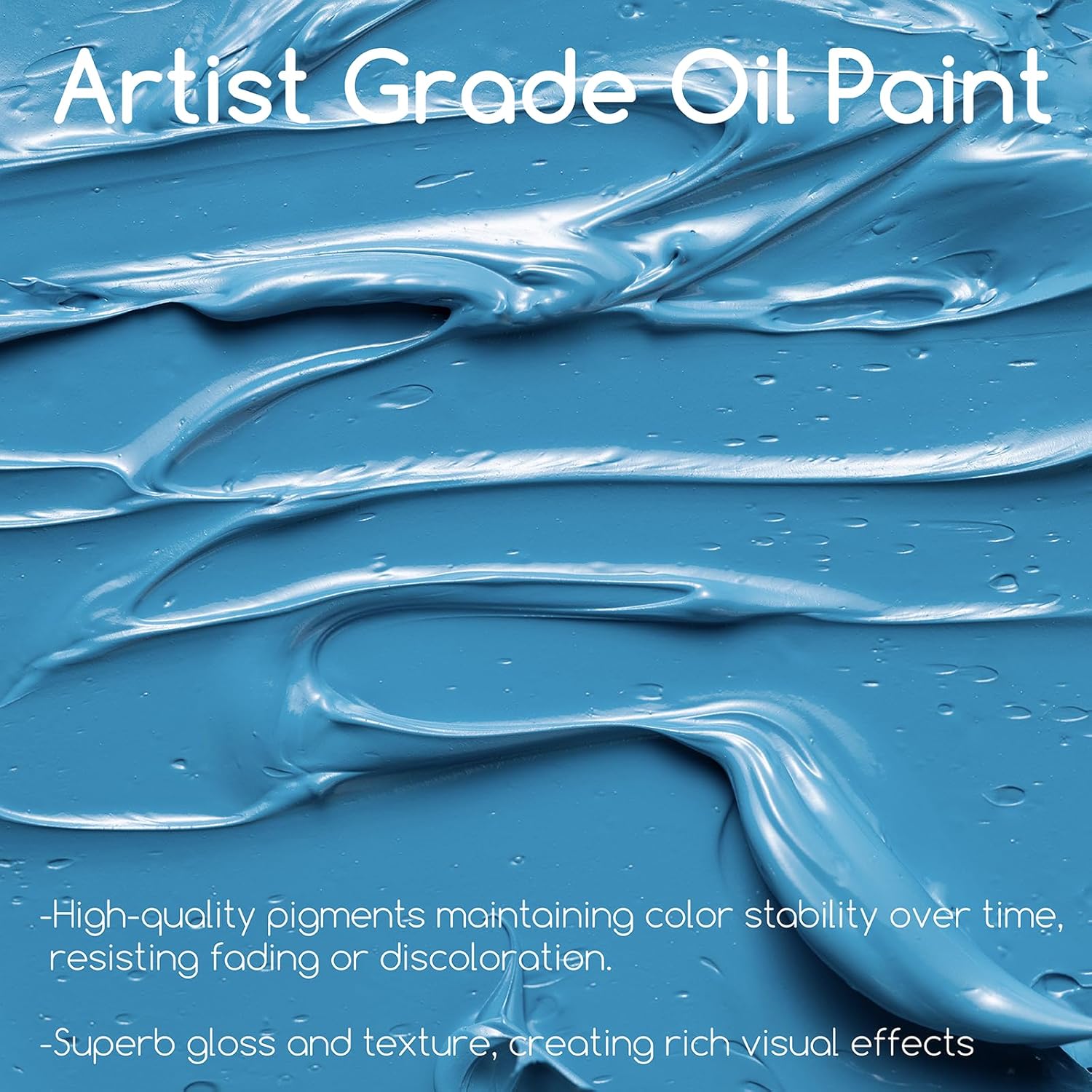 Artist Oil Paint Set - 12 Colors X 60Ml/2Oz Tubes - Art Supplies For Canvas Painting