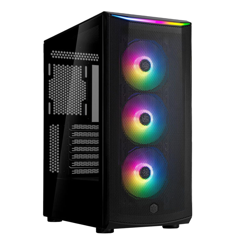 SilverStone Technology FARA 512Z High Airflow ATX Mid-Tower Chassis with Dual