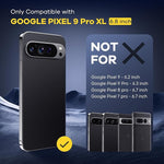 Pixel 9 Pro XL Screen Protector Film, 7H, 6.8", Fingerprint Compatible, Non-Glass